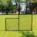 Bata Baseball L-Screen Standard Baseball Pitching L-Screen (Frame & Net) with Wheel Kit
