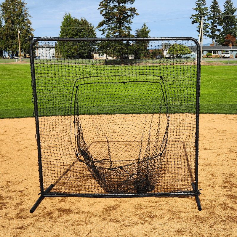 Bata Baseball Soft Toss 7ft x 7ft Soft Toss Net & Frame