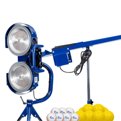Batting Cages Inc BATA Pitching Machine BATA-2 Pitching Machine Ultimate Training Bundle