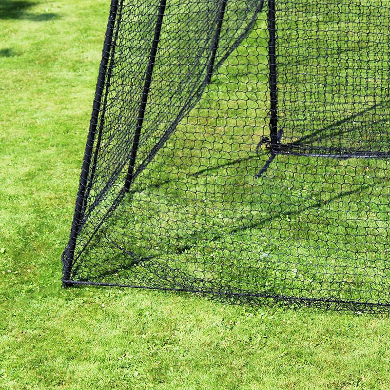 BATTING CAGES INC Batting Cage Freestanding Trapezoid Batting Cage (Complete)