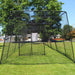 BATTING CAGES INC Batting Cage Freestanding Trapezoid Batting Cage (Complete)