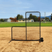 BATTING CAGES INC L-Screen Standard Baseball Pitching L-Screen & Wheel Kit
