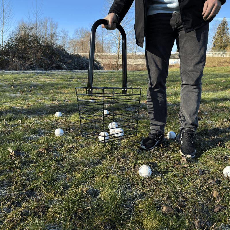 BATTING CAGES INC Pickup Hopper Ball Pickup Hopper for Baseballs or Softballs