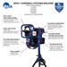 Hey Bata Pitching Machine BATA B-1 Curveball Pitching Machine
