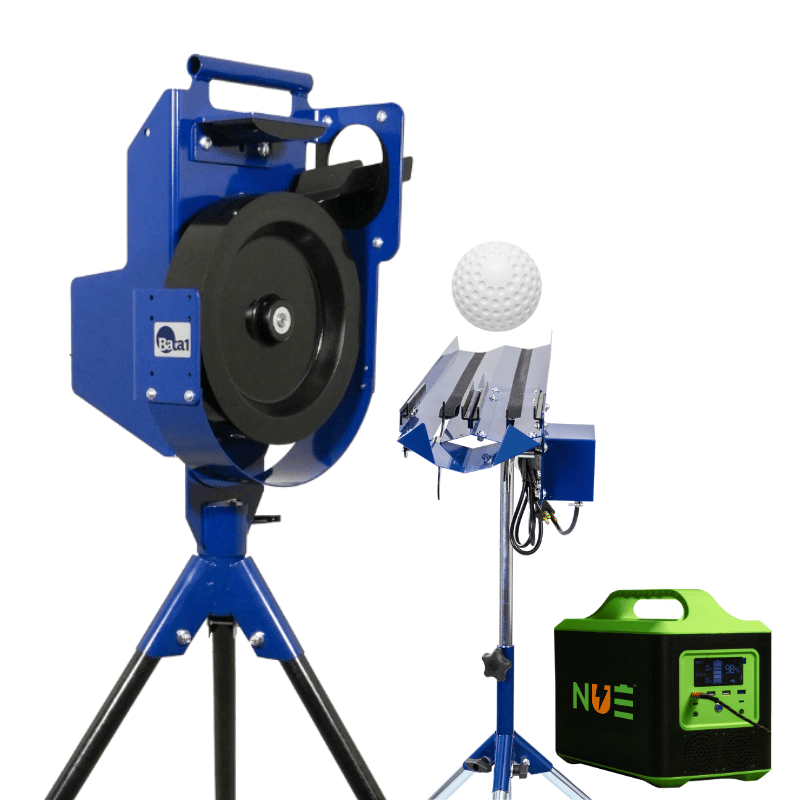 Hey Bata Pitching Machine Minor League Pitching Machine Training Package